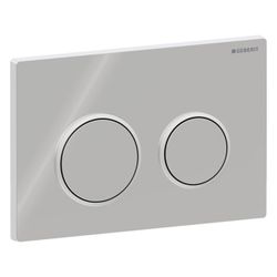 Geberit Drückerplatte Kappa 21, 2-Mengen-Spülung Platte und Tasten, Hochglanz verchr... GEBERIT-115240KH1 4025416100225 (Abb. 1)