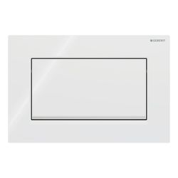 Geberit Sigma 10 (ex Sigma 30) Drückerplatte/Spül-Stopp-Spülung, Weiß, Hochglanz ver... GEBERIT-115893KJ1 4025416516774 (Abb. 1)