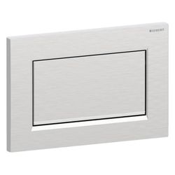 Geberit Drückerplatte Sigma10 mit Spül-Stopp-Spülung, Edelstahl gebürstet/poliert, H... GEBERIT-115893KX1 4025416516781 (Abb. 1)
