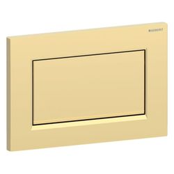 Geberit Drückerplatte Sigma10 mit Spül-Stopp-Spülung, vergoldet, 115893451... GEBERIT-115893451 4025416520535 (Abb. 1)