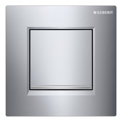 Geberit Typ 20 (Typ 30) Drückerplatte für Urinalsteuerung mit pneumatischer Spülausl... GEBERIT-243270KH1 4025416521846 (Abb. 1)