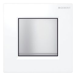 Geberit Typ 20 (Typ 30) Drückerplatte für Urinalsteuerung mit pneumatischer Spülausl... GEBERIT-243270KL1 4025416521969 (Abb. 1)