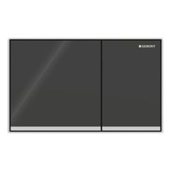 Geberit Sigma 60 Drückerplatte, 2-Mengen-Spülung, Square, flächenbündig Schwarz, ver... GEBERIT-115640SJ1 4025416546917 (Abb. 1)