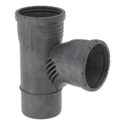 Geberit Silent-Pro Carve Abzweig 87,5 Grad, 110/110mm... GEBERIT-393540141 4025410708953 (Abb. 1)
