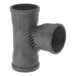 Geberit Silent-Pro Carve Abzweig 87,5 Grad, 3 Muffen, 90/50mm... GEBERIT-393446141 4025410709240 (Abb. 1)