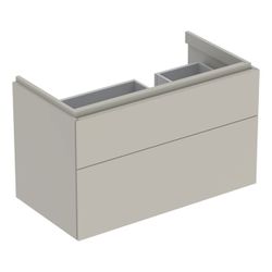 Geberit Xeno2 Unterschrank für Waschtisch mit Ablagefläche links, 2 Schubladen 88x53... GEBERIT-500516001 4025416424901 (Abb. 1)