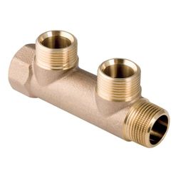 Geberit Verteiler mit Gewindeanschluss, Verteilerabgang für Eurokonus, R 3/4″, G 3/4... GEBERIT-602422001 4025416829775 (Abb. 1)