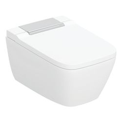 Geberit AquaClean Sela Square WC-Komplettanlage Wand-WC, Hochglanz verchromt... GEBERIT-146250211 4025410103079 (Abb. 1)