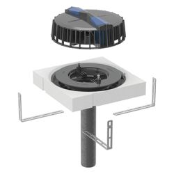 Geberit Dachwassereinlauf Pluvia, vertikal, DN 56, 1-12l/s, 359107001... GEBERIT-359107001 4025410162915 (Abb. 1)