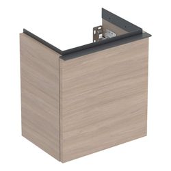 Geberit iCon Unterschrank für Handwaschbecken, 1 Tür 38x41,5cm, Tür links, Eiche, Me... GEBERIT-502301JH1 4025410942210 (Abb. 1)