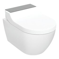 Geberit AquaClean Tuma Comfort Dusch-WC-Komplettanlage, Wand-WC, Schwarz/Glas... GEBERIT-146290SJ1 4025416219552 (Abb. 1)