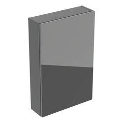 Geberit Hängeschrank rechteckig, mit einer Tür 45x70cm, Lava lackiert matt/Glas glän... GEBERIT-502318JK2 4025410133533 (Abb. 1)