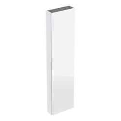 Geberit Hochschrank mit einer Tür und Innenspiegel, verkürzte Ausladung 45x180cm, We... GEBERIT-502317012 4025410127341 (Abb. 1)