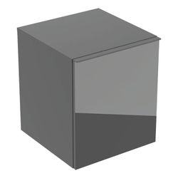 Geberit Acanto Seitenschrank 1 Schublade/Innenschublade H 52cm Lava lackiert matt/Gl... GEBERIT-503010JK2 4025410127228 (Abb. 1)