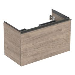 Geberit Acanto Unterschrank für Waschtisch 1 Schublade/Innenschublade WT 90cm, Nussb... GEBERIT-503005JR1 4025410141385 (Abb. 1)