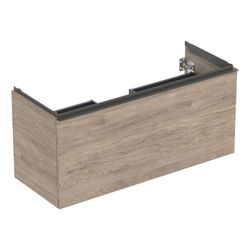 Geberit Acanto Unterschrank für WT 1 Schublade/Innenschublade WT 120cm, Nussbaum hic... GEBERIT-503006JR1 4025410127075 (Abb. 1)