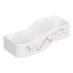 Geberit Bambini Spiel-/Waschlandschaft, 2 Waschplätze, tieferes Becken links B 90cm,... GEBERIT-502973FY1 4064746000249 (Abb. 1)
