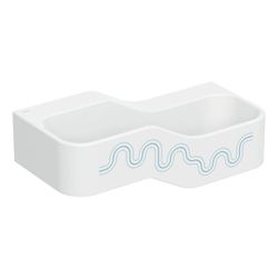 Geberit Bambini Spiel-/Waschlandschaft, 2 Waschplätze, tieferes Becken rechts B 90cm... GEBERIT-502974SX2 4064746000409 (Abb. 1)