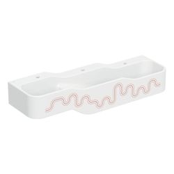 Geberit Bambini Spiel-/Waschlandschaft, 3 Waschplätze, tieferes Becken rechts B 140c... GEBERIT-502976FY1 4064746000737 (Abb. 1)
