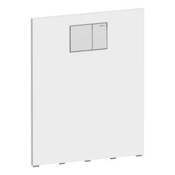 Geberit Designplatte für AquaClean 8000, 8000plus, Sela, Mera, oben, Alpinweiß... GEBERIT-242901111 4025416287063 (Abb. 1)