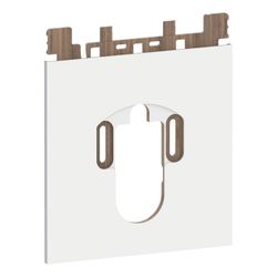 Geberit Designplatte für AquaClean Sela, Mera, unten, Weiß/Glas... GEBERIT-242903SI1 4025416204893 (Abb. 1)