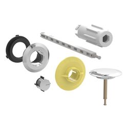 Geberit Serviceset für Badewannenablauf mit Druckbetätigung PushControl, Hochglanz v... GEBERIT-245428211 4025410626776 (Abb. 1)