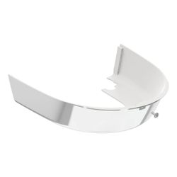 Geberit Designabdeckung unten für Geberit AquaClean Mera, Hochglanz verchromt... GEBERIT-243201211 4025416429005 (Abb. 1)