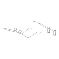 Geberit Set Federn für Spülkastendeckel, 2 Stück... GEBERIT-242486001 4025416100515 (Abb. 1)