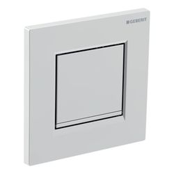Geberit Typ 20 (Typ 30) Drückerplatte für Urinalsteuerung mit pneumatischer Spülausl... GEBERIT-243270KN1 4025416522072 (Abb. 1)