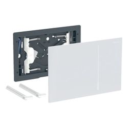 Geberit Sigma 70 Drückerplatte, 2-Mengen-Spülung, Weiß... GEBERIT-242813SI1 4025416225904 (Abb. 1)