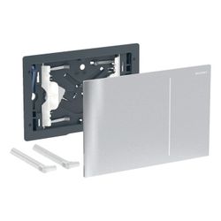 Geberit Sigma 70 Drückerplatte, 2-Mengen-Spülung gebürstet, easy-to-clean... GEBERIT-242813FW1 4025416307365 (Abb. 1)