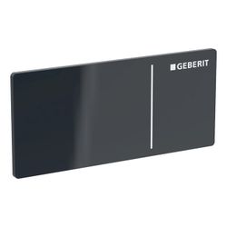 Geberit Drückerplatte für Typ 70 Fernbetätigung, Schwarz... GEBERIT-242957SJ1 4025416308850 (Abb. 1)
