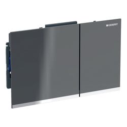 Geberit Sigma 60 Drückerplatte, 2-Mengen-Spülung Lava, verspiegelt, Hochglanz verchr... GEBERIT-243415JK1 4025410947086 (Abb. 1)