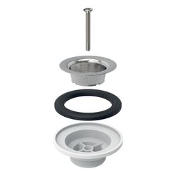 Geberit Ablaufventil für Bambini Badewanne 1 1/2"... GEBERIT-245962001 4064746018732 (Abb. 1)