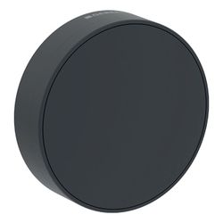 Geberit Split Betätigungsrosette für Badewannenablauf mit Drehbetätigung, Mattschwar... GEBERIT-245431141 4025410626523 (Abb. 1)