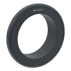 Geberit Typ 10 Rosette für Fernbetätigung Round, Möbeldrücker, Mattschwarz... GEBERIT-242964161 4025410743039 (Abb. 1)
