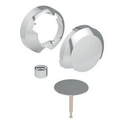 Geberit Fertigbauset für Badewannenablauf mit Zulauf, d52-13, chrg... GEBERIT-245443211 4025410627964 (Abb. 1)