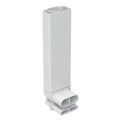 Geberit Überlaufbogen für Waschbeckenanschluss Clou... GEBERIT-241685001 4025416752998 (Abb. 1)