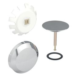 Geberit Fertigbauset Ersatzteile, Hochglanz verchromt... GEBERIT-245445211 4025410641724 (Abb. 1)