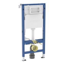 Geberit DuofixBasic Element für Wand-WC 112cm mit Delta Unterputzspülkasten 12cm, fü... GEBERIT-458103002 4064746032363 (Abb. 1)