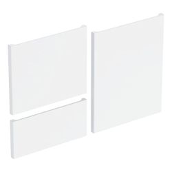 Geberit Renova Plan Set Schubladenfront, 2 Türen für Mittelhochschrank (ab Baujahr 2... GEBERIT-245060011 4025410574732 (Abb. 1)