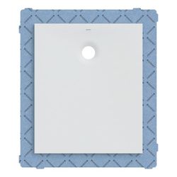 Geberit Olona Rechteckduschwanne mit Dichtvlies 90x75cm, Mattweiß... GEBERIT-550905001 4025410874108 (Abb. 1)
