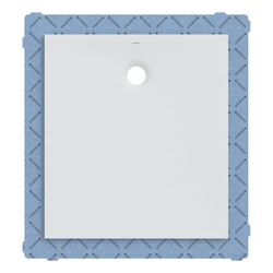 Geberit Olona Rechteckduschwanne mit Dichtvlies 100x90cm, Mattweiß... GEBERIT-550910001 4025410873415 (Abb. 1)