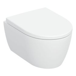 Geberit iCon Set Wand-WC Tiefspüler verkürzte Ausladung, geschlossenes Keramikdesign... GEBERIT-503048001 4064746019869 (Abb. 1)