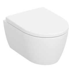 Geberit iCon Set Wand-WC Tiefspüler, verkürzte Ausladung, geschl. Keramikdesign, Tur... GEBERIT-503049JT1 4064746019883 (Abb. 1)