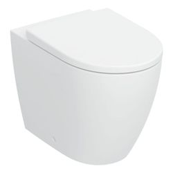 Geberit iCon Set Stand-WC Tiefspüler, wandbündig, geschlossenes Keramikdesign, Turbo... GEBERIT-503080JT1 4064746021312 (Abb. 1)