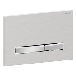 Geberit Drückerplatte Sigma50, 2-Mengen-Spülung, Square, Easy to Clean, Metallfarbe ... GEBERIT-115788GH2 4025416454403 (Abb. 1)