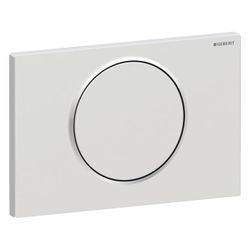 Geberit Drückerplatte Sigma10, für Spül-Stopp-Spülung Mattchrom lackiert, Easy to Cl... GEBERIT-115758JQ5 4025410754080 (Abb. 1)
