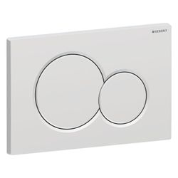 Geberit Drückerplatte Sigma01, 2-Mengen-Spülung Mattchrom, Easy to Clean-beschichtet... GEBERIT-115770JQ5 4025410756596 (Abb. 1)
