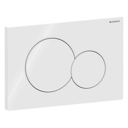 Geberit Betätigungsplatte Sigma01, 2-Mengen-Spülung, Kunststoff, Alpinweiß... GEBERIT-115770115 4025410035165 (Abb. 1)
